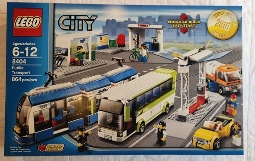 Lego city 8404 - city, trasporto