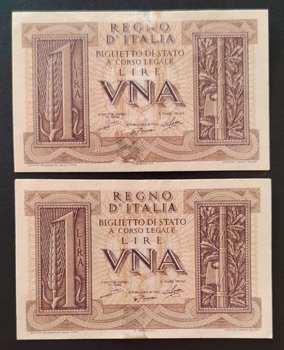 Lotto banconote italiane - banconote,