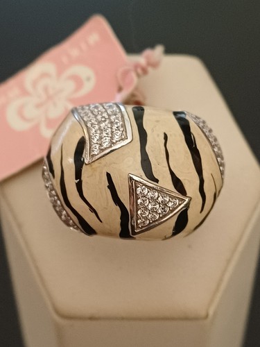 Anello donna oro - bianco, 18kt