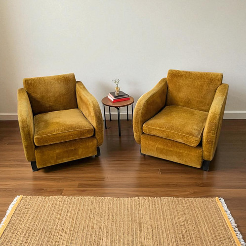 Coppia poltrone vintage - coppia, di