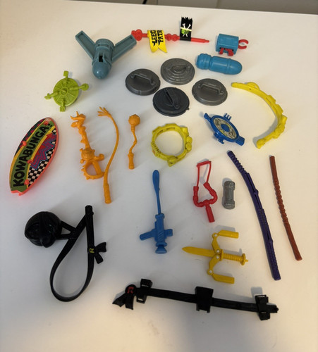 Tmnt armi accessori vintage - tmnt,