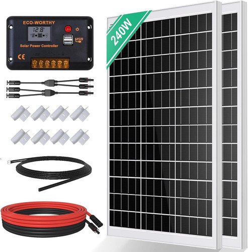 240w kit pannello solaire - 240w,