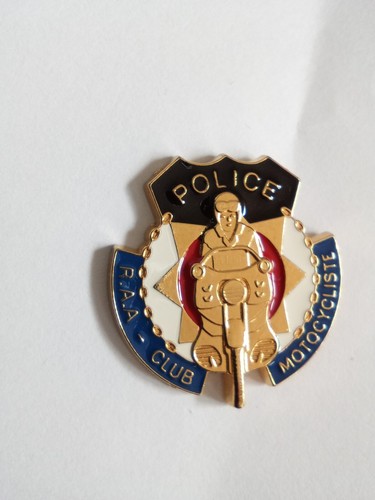 Pin moto police raa club - pin's,