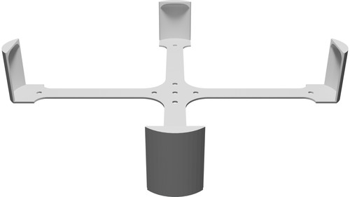 Supporto parete leggero per - supporto, a