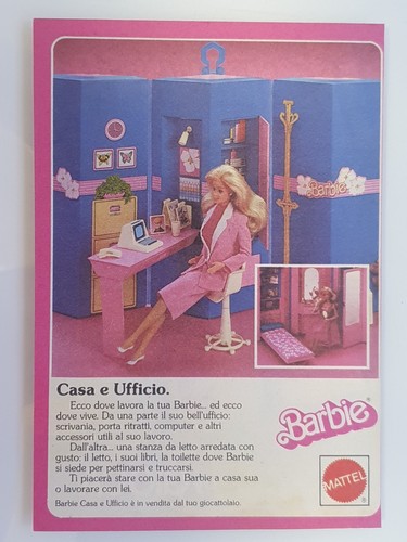 Advertising barbie casa e - barbie,