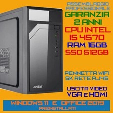 COMPUTER PC FISSO CPU INTEL