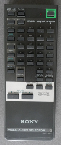Sony rmt 3000 telecomando - sony, rmt-3000