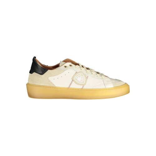 Blauer white leather men - blauer,