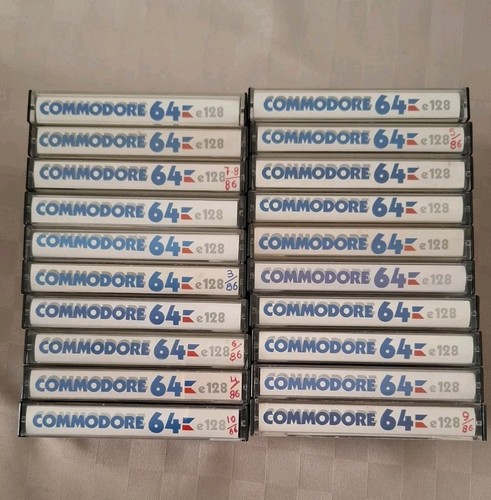 Cassette commodore e 128 - cassette, 64