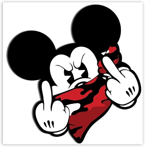 Adesivo topolino dito medio - dito,