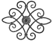 ORNAMENTO FERRO BATTUTO