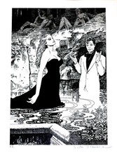 MANARA STAMPA FIRMATA FELLINI