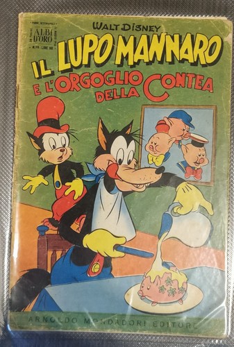 Fumetto disney lupo ezechiele - disney,