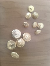 Polizia Lotto Bottoni da giacca non più in uso