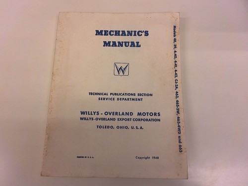 2601mk manuale meccanico - manuale,