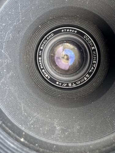 Cooke kinetal 25mm 8 - cooke, f1.8