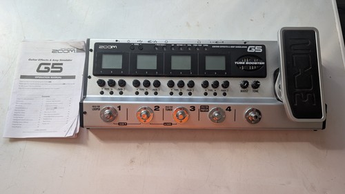 Zoom pedale processore - g5,