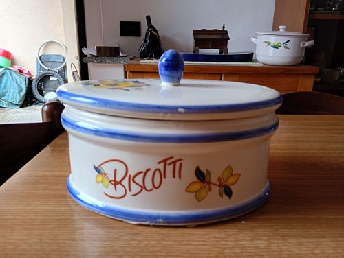 Barattolo biscotti ovale - , in