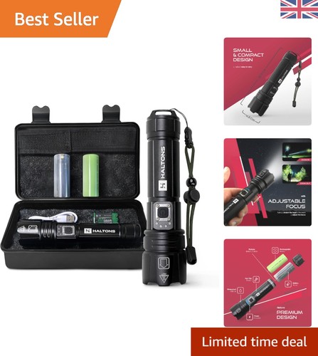 Torcia led ricaricabile ultra - led,