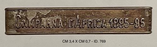Campagna africa 1895 1896 - campagna, d’africa