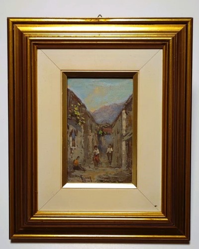 Eugenio gignous olio - gignous,, tela