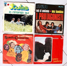 4 DISCHI 45 GIRI gruppi