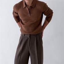 Camicia coreana uomo maglione