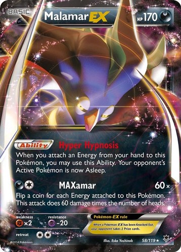 Malamar 119 pokemon - malamar,
