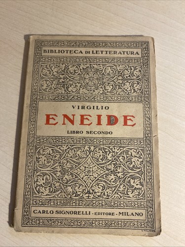 Virgilio eneide libro secondo - virgilio,