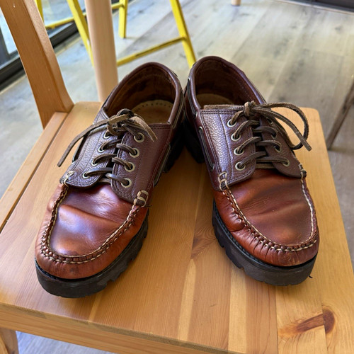 Scarpe barca stringate bass - stringate,