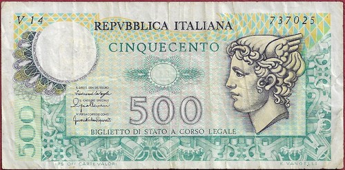 Italia 500 - lire, p-95