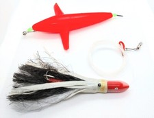 Lenza Traina Altura Kona Piuma Nera Aeroplanino Bird Pesca Aguglia Imperiale