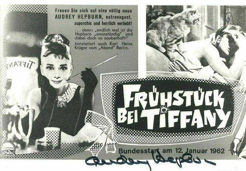 Audrey hepburn autografo - audrey,