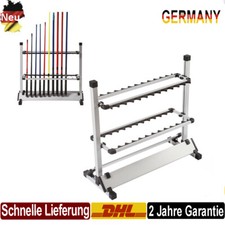 24 Canne Porta Canne da Pesca Forte Alluminio Porta Canne Pesca Supporto