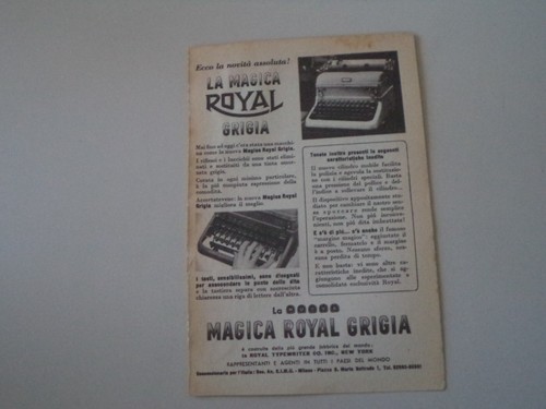 Advertising pubblicità 1949 - advertising,