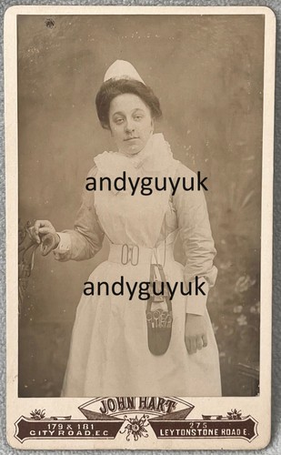 Cdv servant maid nurse - cdv,