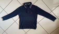 Fred Perry vintage long sleeve polo shirt tennis sport