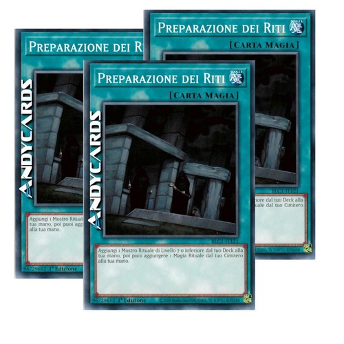 Preparazione dei riti - preparazione, •