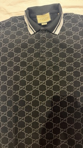 Gucci polo uomo - l, nera