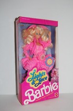 Barbie Mattel Lights & Lace 1990 pink and rocker box stivali exclusive rare