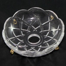 BOBECHE IN CRISTALLO PER RICAMBIO LAMPADARIO E APPLIQUE COLL. LISA