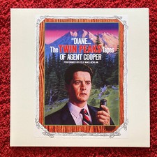 RARE KYLE MACLACHLAN DIANE TWIN PEAKS TAPES OF AGENT COOPER LP david lynch vinyl