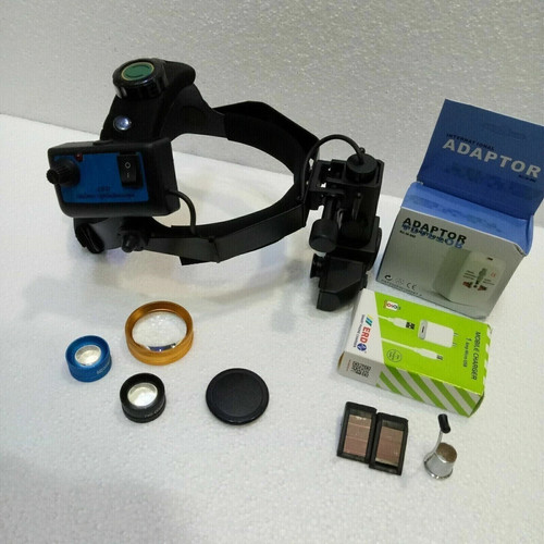 Oftalmoscopio indiretto con - oftalmoscopio,