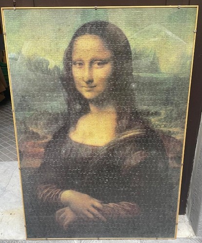 Quadro puzzle monnalisa x - 85,
