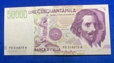 Rep. Ita. Banconota da 50000
