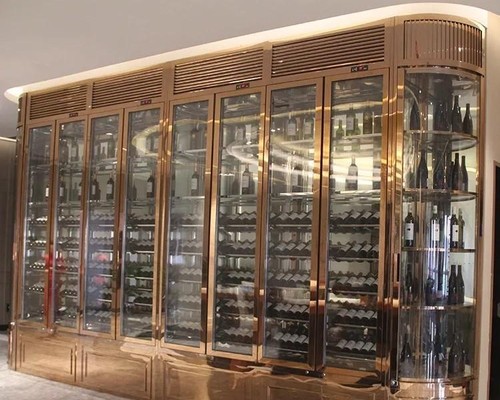 Cantinetta per vino vetrina
