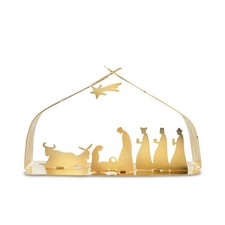 Alessi Presepe Bark Crib Oro
