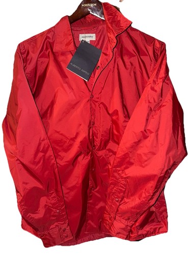 Giacca aspesi 100 nylon rossa - giacca,