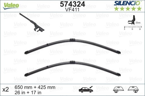 Valeo 574324 tergicristallo - valeo,