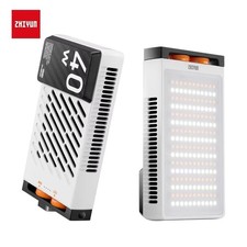 Zhiyun Fiveray M40 40 W luce video LED portatile tascabile davanti alla fotocamera mini riempimento